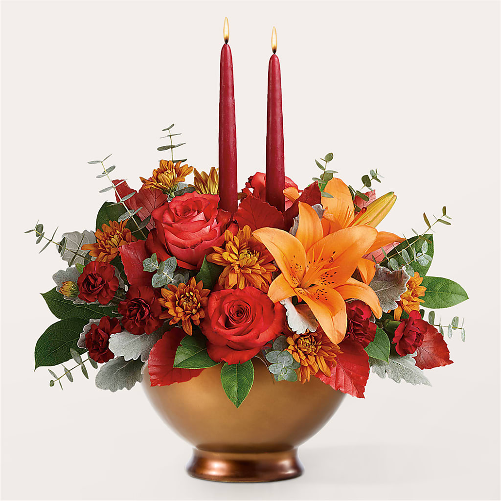 Fruits of Fall Centerpiece –  Netcong Village Florist, Netcong NJ