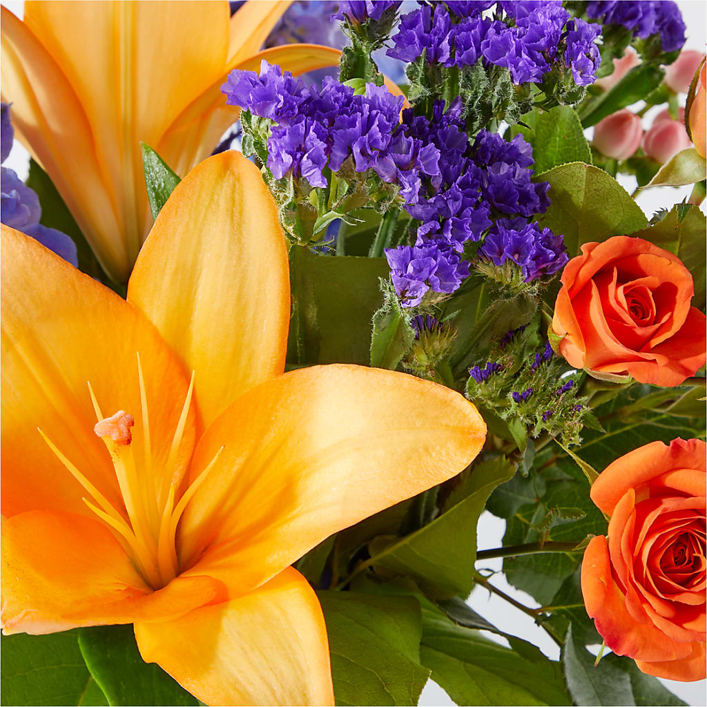 Radiant Citrus Bouquet –  Netcong Village Florist, Netcong NJ