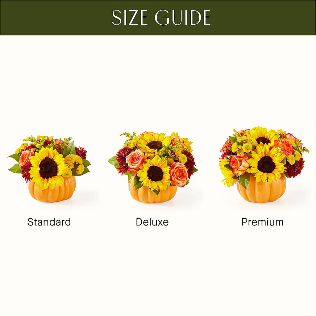Golden Gourd Pumpkin Bouquet –  Netcong Village Florist, Netcong NJ