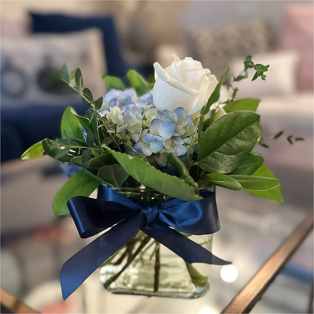 Sky Blue Delight Bouquet –  Netcong Village Florist, Netcong NJ