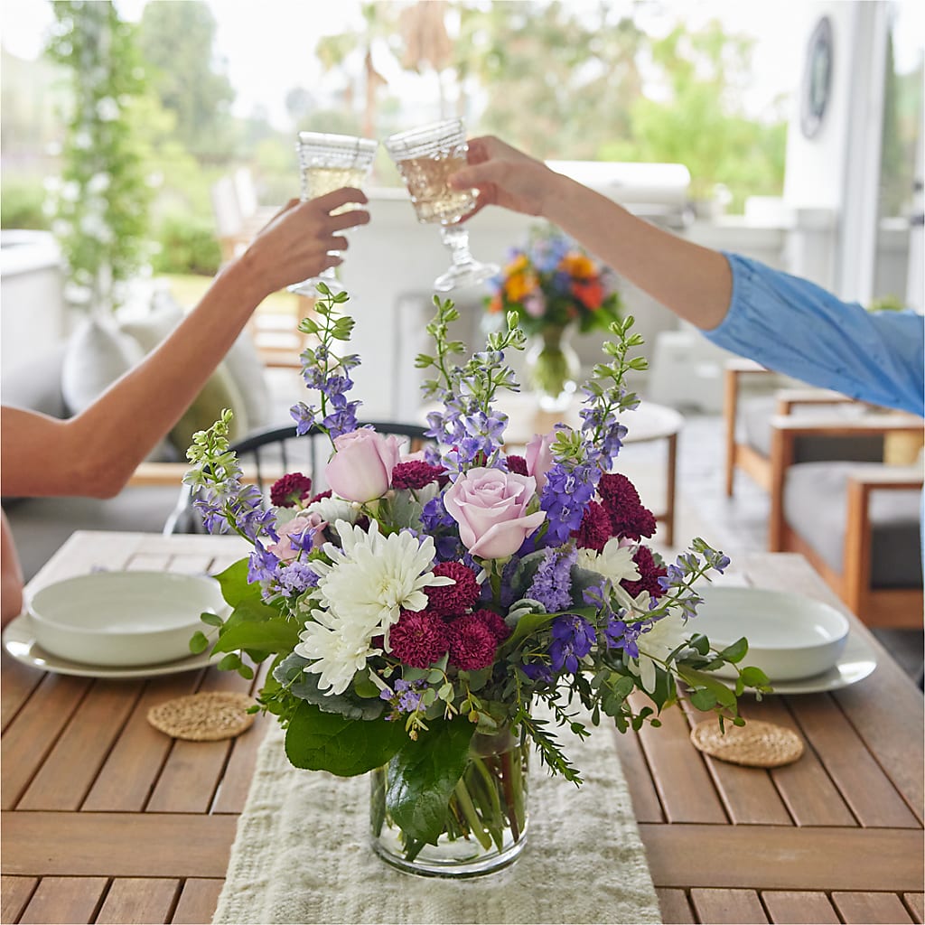 Violet Frost Bouquet –  Netcong Village Florist, Netcong NJ