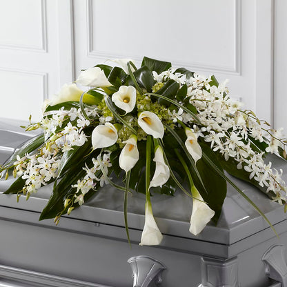 Angel Wings Casket Spray –  Netcong Village Florist, Netcong NJ