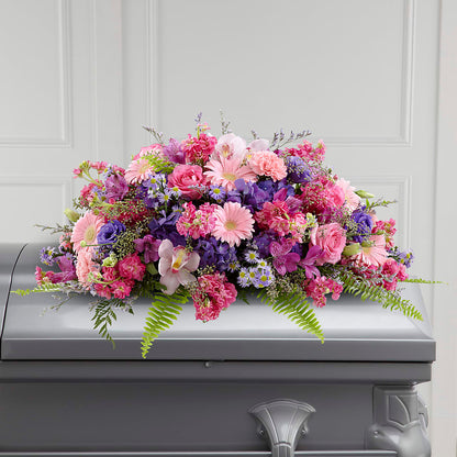 Glorious Garden Casket Spray –  Netcong Village Florist, Netcong NJ