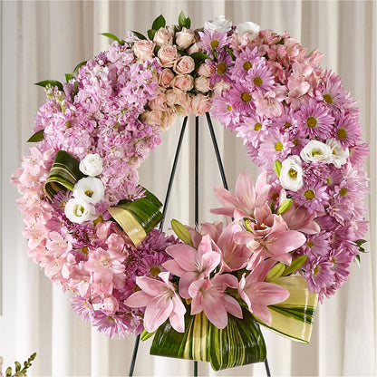 Gift of Warmth Wreath –  Netcong Village Florist, Netcong NJ