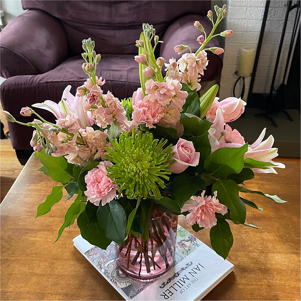 Pretty in Pink Bouquet –  Netcong Village Florist, Netcong NJ