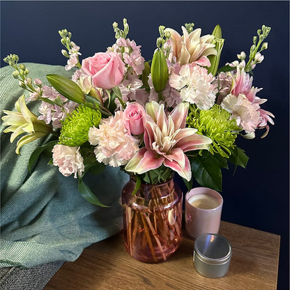 Pretty in Pink Bouquet –  Netcong Village Florist, Netcong NJ