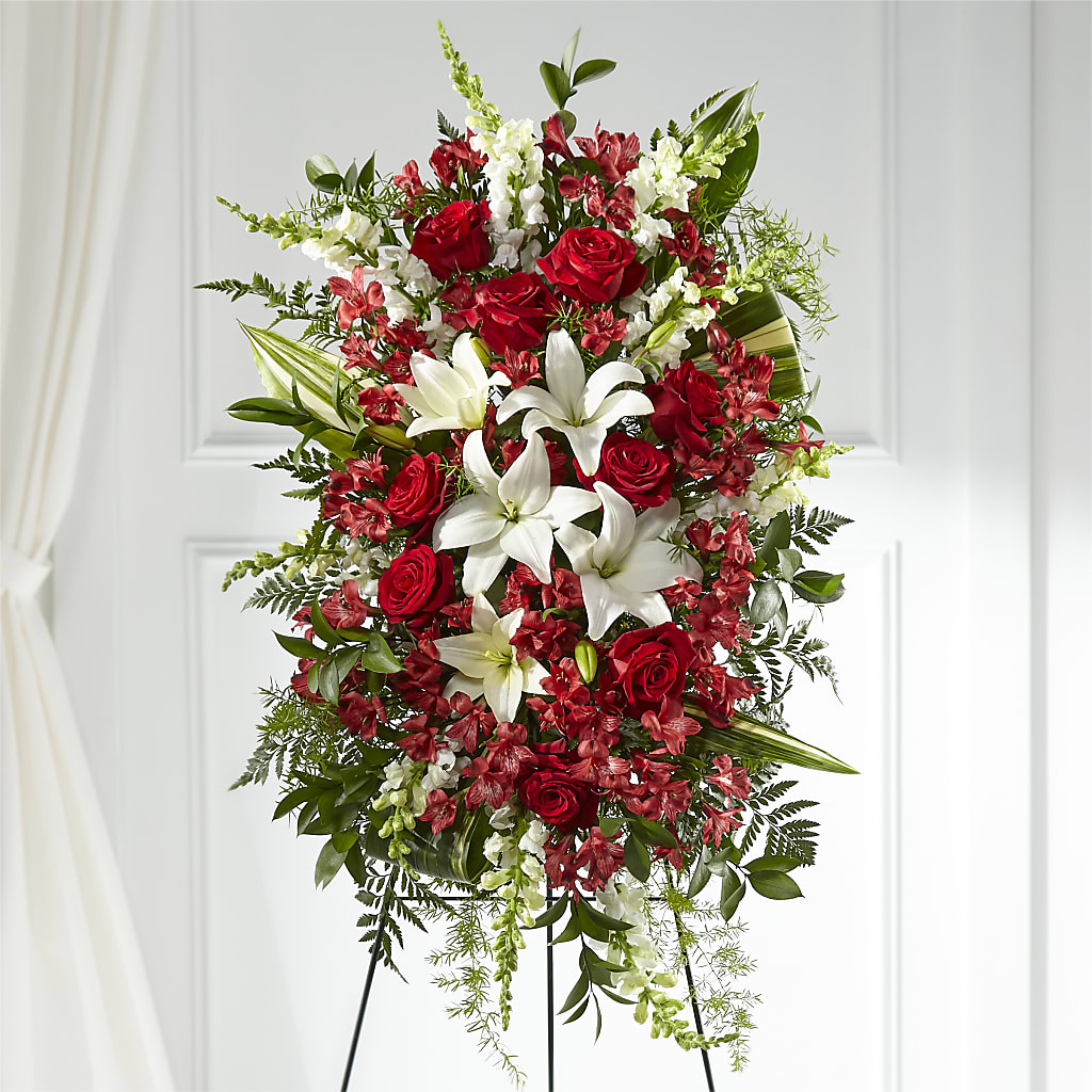 Everlasting Memory Standing Spray –  Netcong Village Florist, Netcong NJ