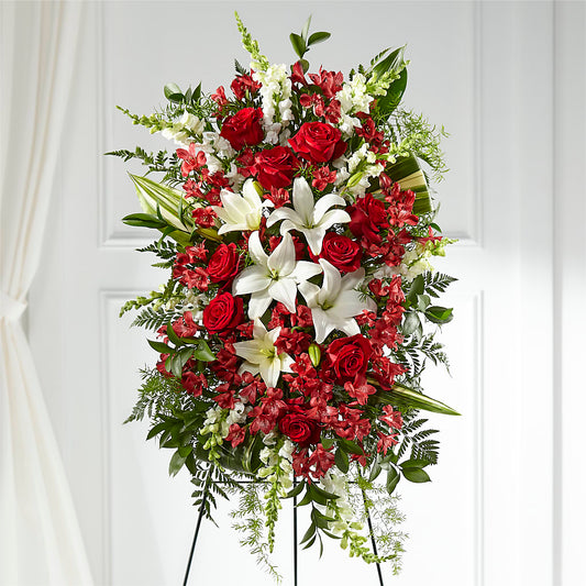 Everlasting Memory Standing Spray –  Netcong Village Florist, Netcong NJ