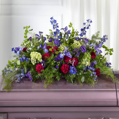 Always Treasured Casket Spray –  Netcong Village Florist, Netcong NJ