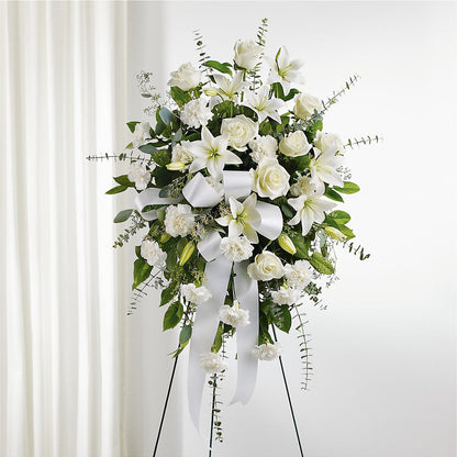 With Care Standing Spray –  Netcong Village Florist, Netcong NJ