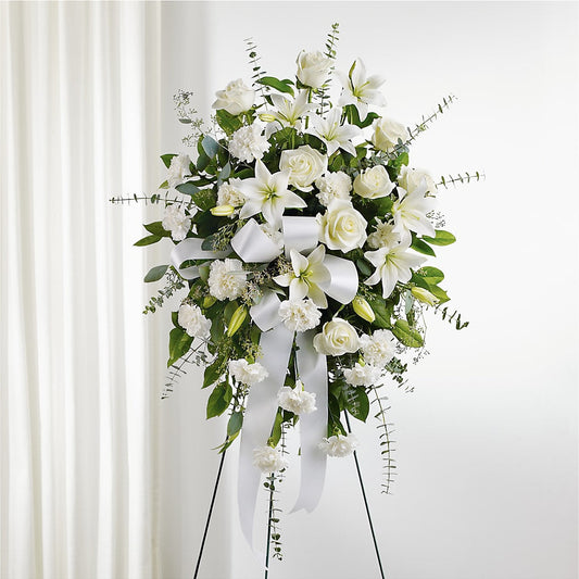 With Care Standing Spray –  Netcong Village Florist, Netcong NJ