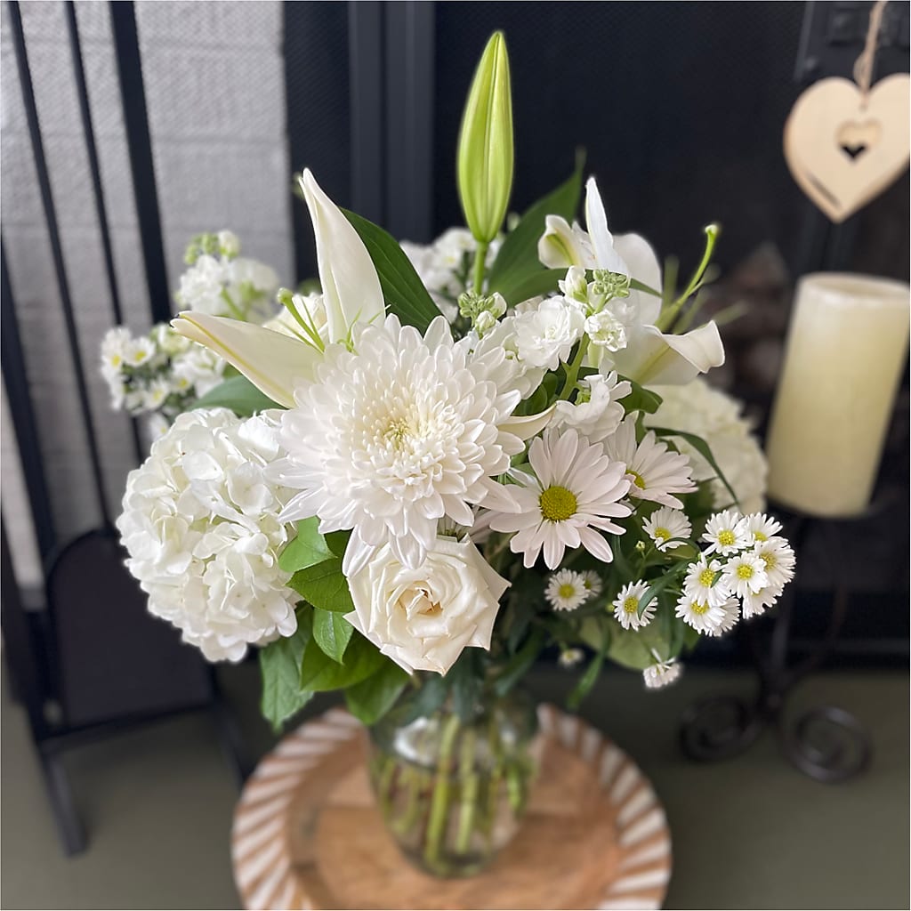 Classic Ivory – A Florist Original –  Netcong Village Florist, Netcong NJ