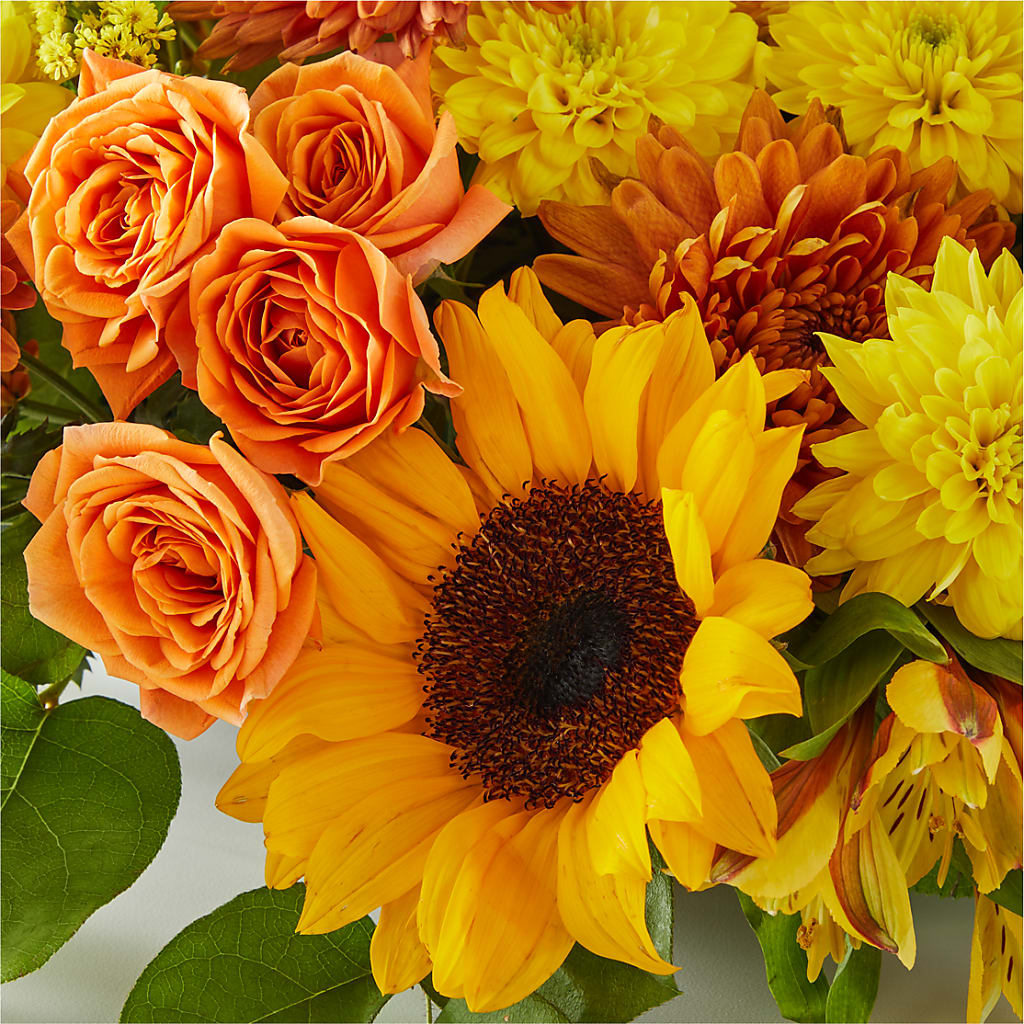 Autumn Harmony Centerpiece –  Netcong Village Florist, Netcong NJ