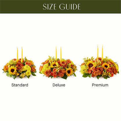 Autumn Harmony Centerpiece –  Netcong Village Florist, Netcong NJ