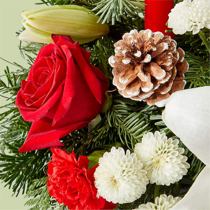 Seasonal Festivities Centerpiece –  Netcong Village Florist, Netcong NJ