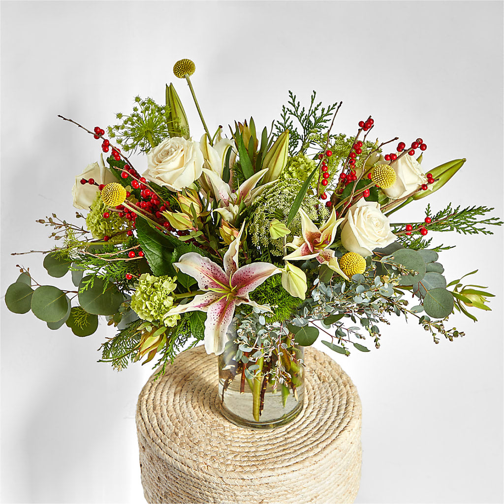 Berry & Bright Bouquet –  Netcong Village Florist, Netcong NJ