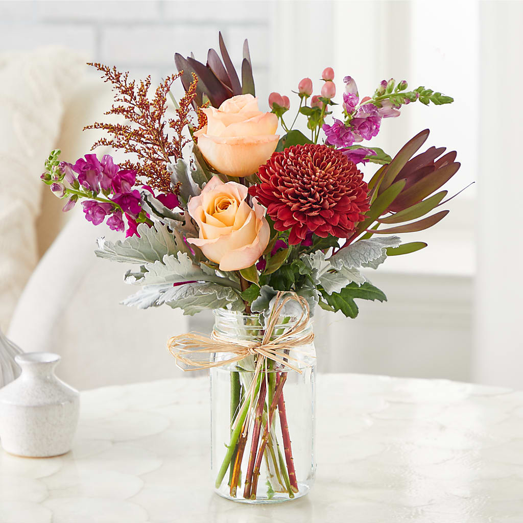 Moody Hues Bouquet –  Netcong Village Florist, Netcong NJ