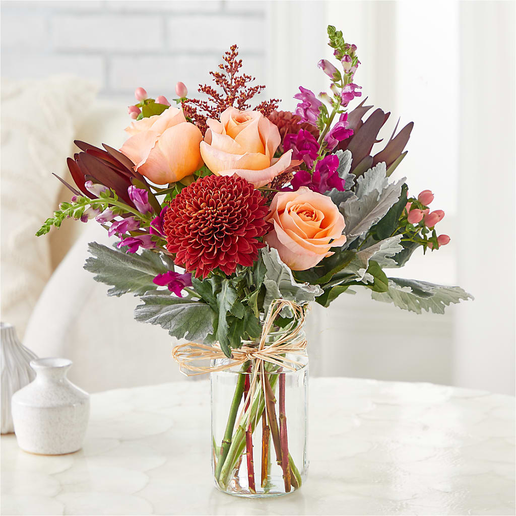Moody Hues Bouquet –  Netcong Village Florist, Netcong NJ