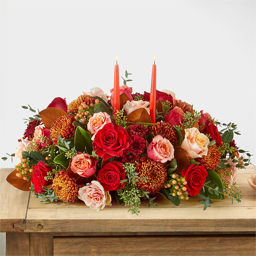 Gather Near Centerpiece –  Netcong Village Florist, Netcong NJ