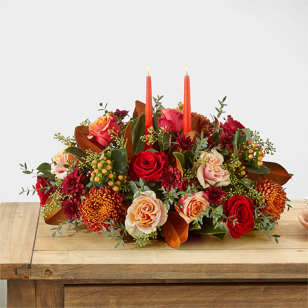 Gather Near Centerpiece –  Netcong Village Florist, Netcong NJ