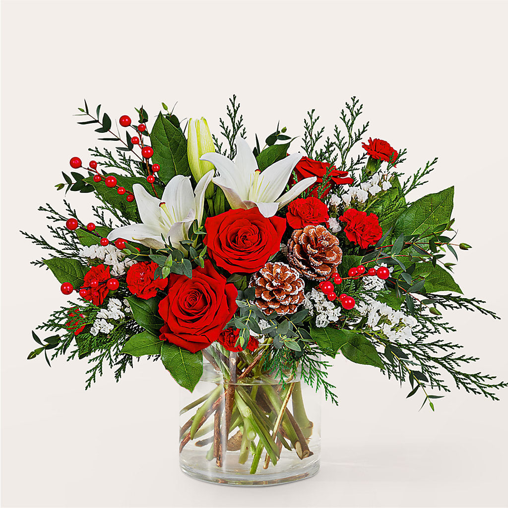 Best in Snow Bouquet –  Netcong Village Florist, Netcong NJ