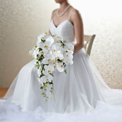Classic White Bouquet –  Netcong Village Florist, Netcong NJ