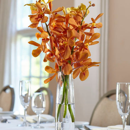 Orange Mokara Bud Vase –  Netcong Village Florist, Netcong NJ