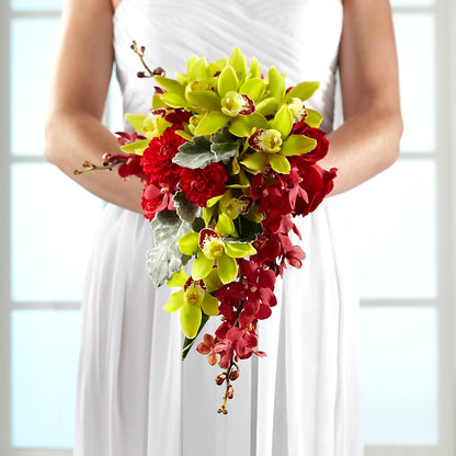 Elegant Orchid Bouquet –  Netcong Village Florist, Netcong NJ